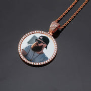 Memory Pendant Chain Necklace With Picture