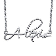 Signature Personalized Script Necklace - Unique Executive Gifts