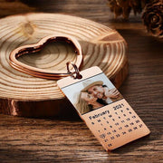 Calendar Personalized With Name Keychain