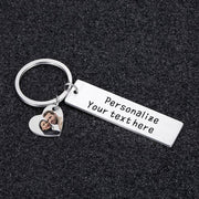 Custom Picture Keychains With Personalized Text