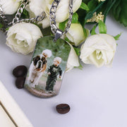 Personalized Photo Necklace Memorial Gift - Unique Executive Gifts