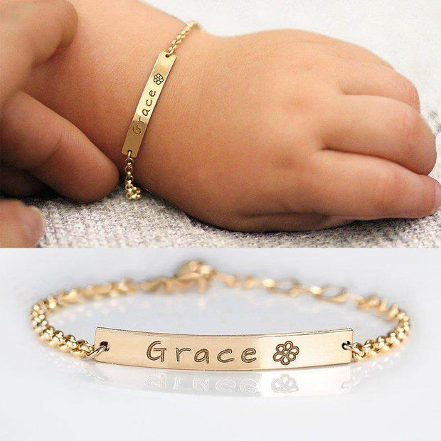 Name bracelets for babies