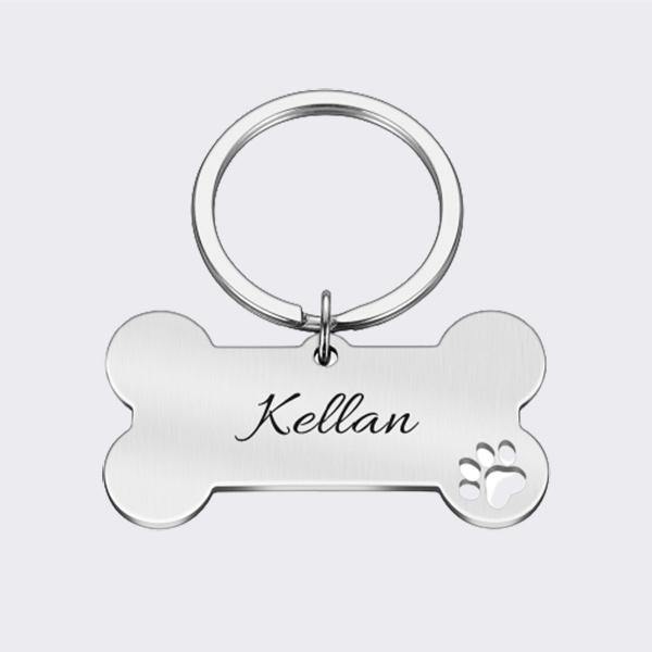 Personalized Dog Collar Tags keychain