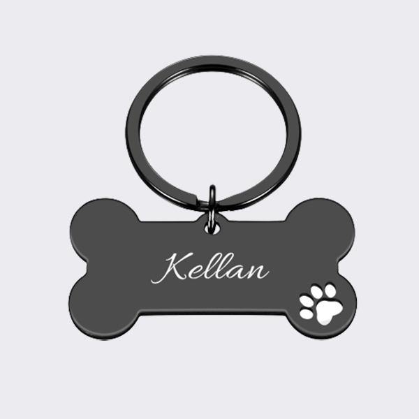 Personalized Dog Collar Tags keychain