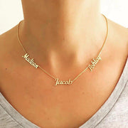 Multiple Name Necklace With Children's Names - Unique Executive Gifts