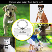 Personalized Dog Collar Tags keychain