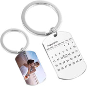 Personalized Calendar Keychain For Him - Unique Executive Gifts