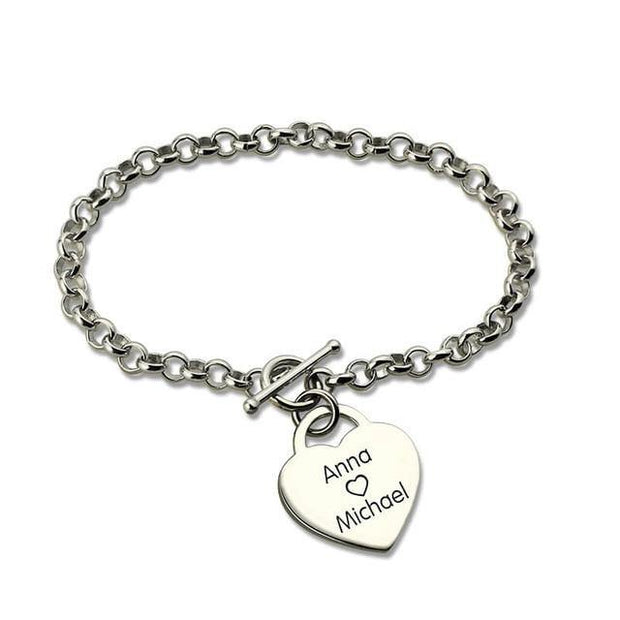 Charm Heart Bracelet - Unique Executive Gifts