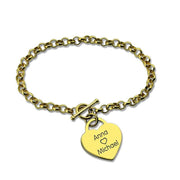 Charm Heart Bracelet - Unique Executive Gifts