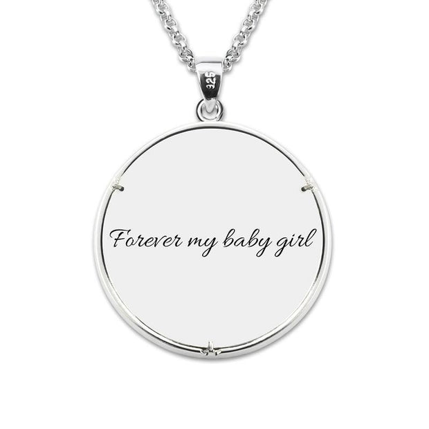 3d Photo Pendant Memorial Necklace With Picture