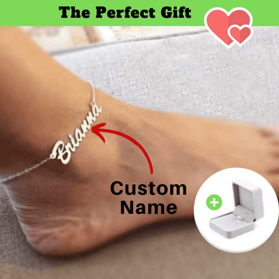 Personalized name anklets - Unique Executive Gifts
