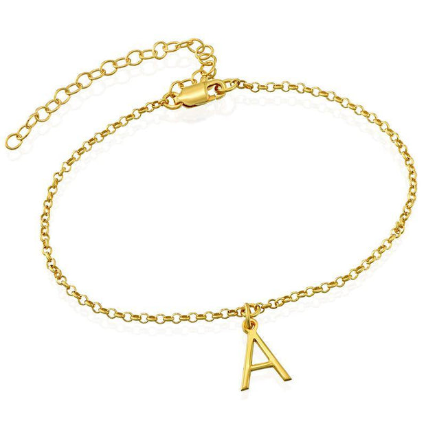 Anklet with initial - Unique Executive Gifts