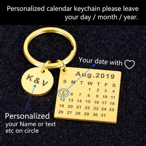 Special Date Keychain