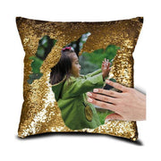 Customized Mermaid Sequin Throw Pillow - Unique Executive Gifts