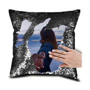 Custom Sequin Pillow With Your Photo - Unique Executive Gifts