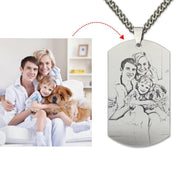 Personalized Photo Necklace - Unique Executive Gifts