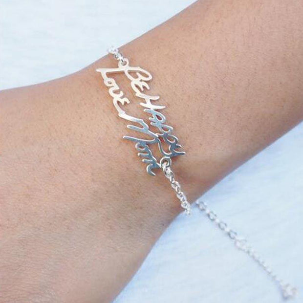 Personalized Signature Names Pendant  Anklets Bracelets - Unique Executive Gifts