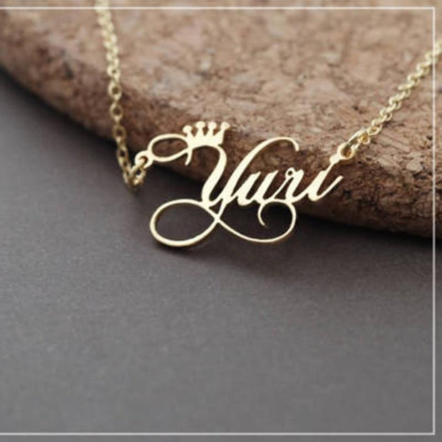 Personalized Anklet Bracelet With Crown - Unique Executive Gifts