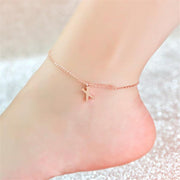 Personalized Initial Anklet Bracelet Custom Letters Anklets for Women - Unique Executive Gifts