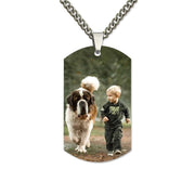 Personalized Photo Necklace Memorial Gift - Unique Executive Gifts