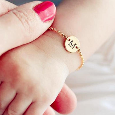 Baby Initial Custom Name Bracelets - Unique Executive Gifts
