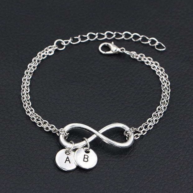Personalized A to Z Letters Charms Anklet  Bracelets - Unique Executive Gifts