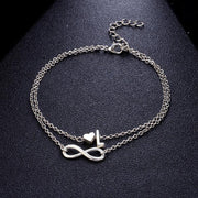 Infinity Ankles Bracelets for Woman - Unique Executive Gifts