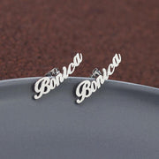Personalized Name Stud Earring For Women - Unique Executive Gifts